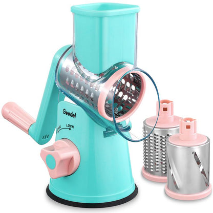 Rotary Vegetable Slicer Cheese Grater Kitchen Tool
