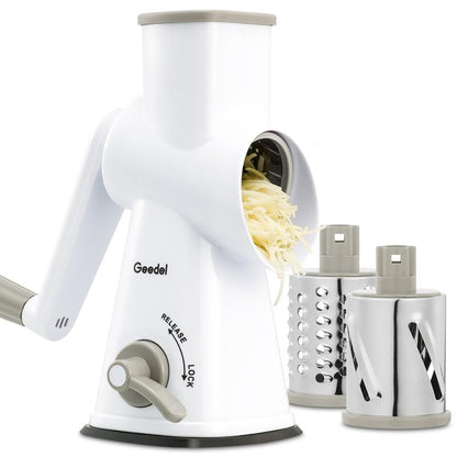 Rotary Vegetable Slicer Cheese Grater Kitchen Tool